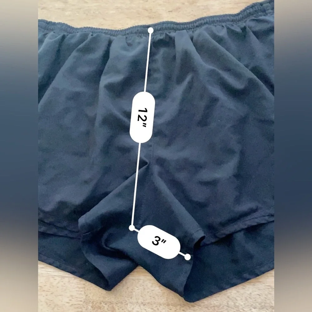 Nike Dri Fit Tempo Women’s Sz XL Black‎ Athletic Shorts